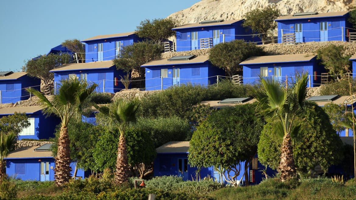 Dakhla: Übersicht des Surfhotels