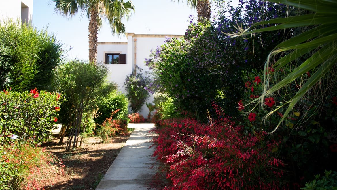 Marsala: Der Weg zu den Surfer Appartements Marsala: Der Weg zu den Surfer Appartements
