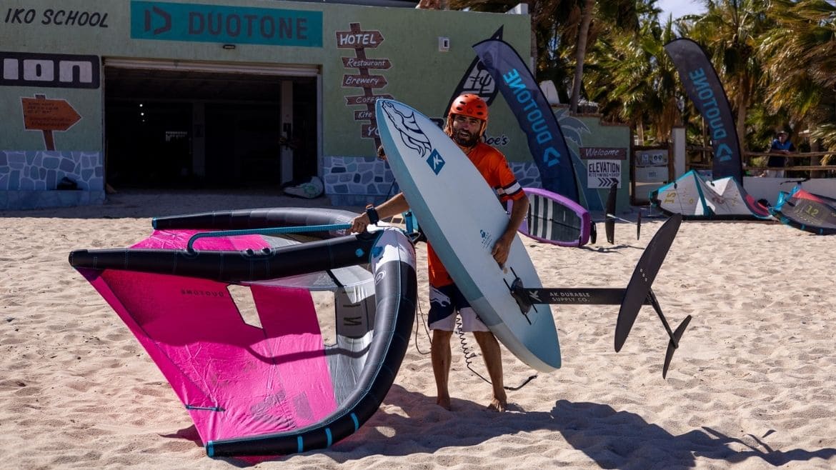 Wingfoilen in La Ventana
