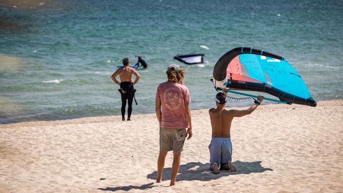 Bild Wingsurfschulung