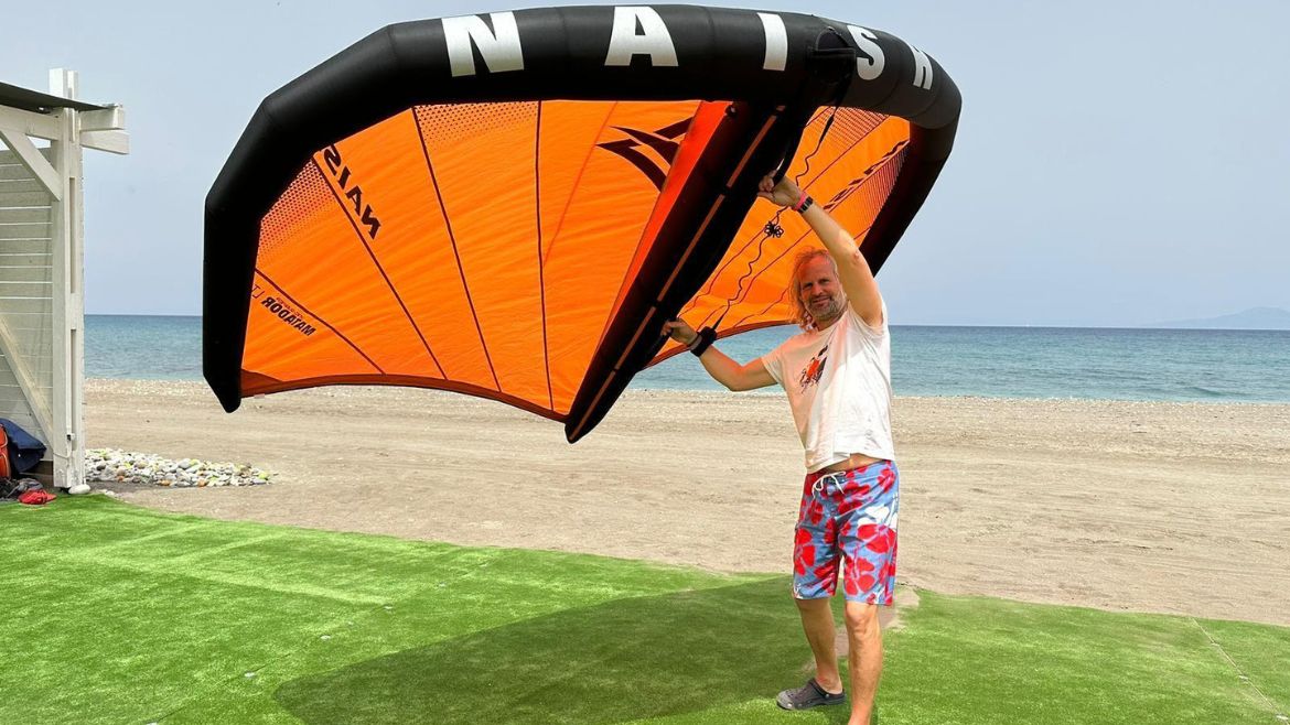 Rhodos Theologos: Wingen lernen auf Rhodos Theologos