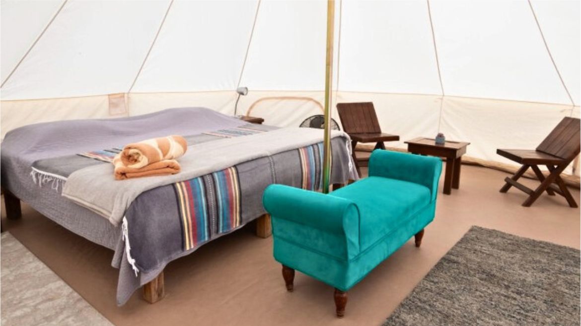 La Ventana: Das King Size Zelt La Ventana: Das King Size Zelt