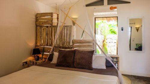 Sansibar: Innenbereich Funk Bungalow Sansibar: Innenbereich Funk Bungalow