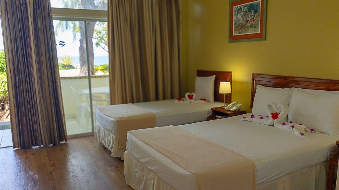 Tobago: Zimmerübersicht des Studios im Komforthotel